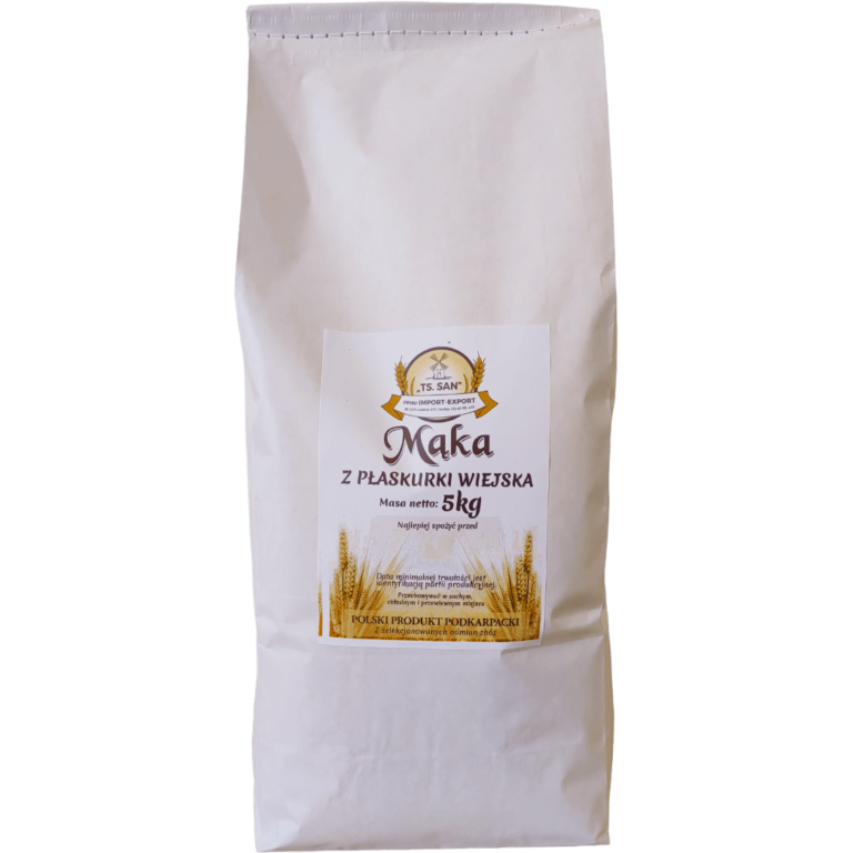 Mąka z Pszenicy Płaskurki 5kg